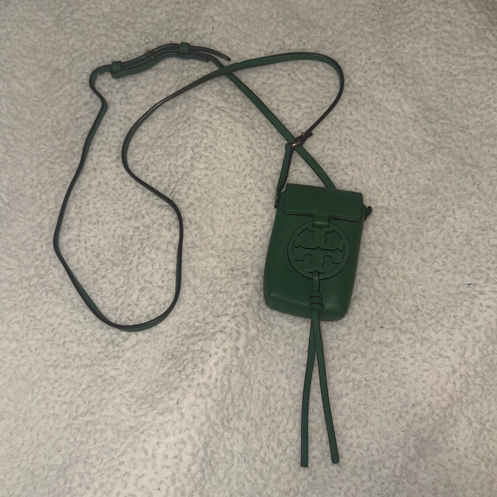 Tory burch crossbody card holder